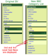BBCCATEGORYLIST - CategoryList for BV2004